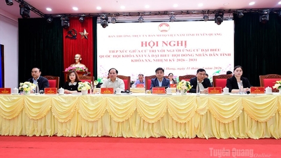 Întâlnire între alegători și candidați pentru a XVI-a Adunare Națională și a XX-a Consiliu Popular Provincial, mandatul 2026-2031.