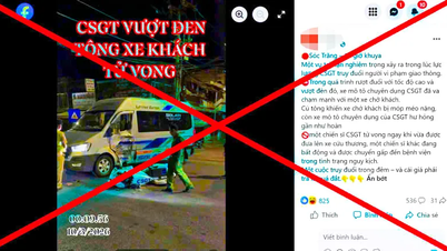 Can Tho: De autoriteiten ontkennen de beschuldigingen dat verkeersagenten door rood licht zijn gereden, wat een dodelijk ongeval veroorzaakte.