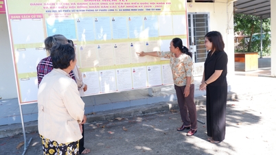 Las mujeres de Tay Ninh están cumpliendo con sus roles y responsabilidades mientras se preparan para el día de las elecciones.