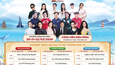 Double2T, Phi Phuong Anh, Cris Phan – Mai Quynh Anh dan ramai artis lain menyertai "Rumah Keluarga Vietnam" di Tuy Hoa, Dak Lak.
