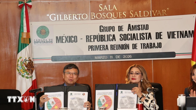 Vietnam y México cooperan para promover la diplomacia parlamentaria.