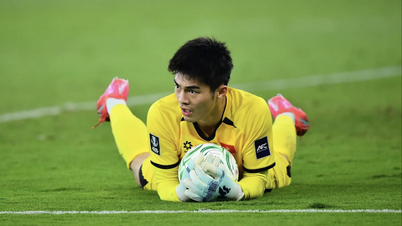 Vietnam's top goalkeepers: Choosing one is difficult, will Trung Kien cause a shock?