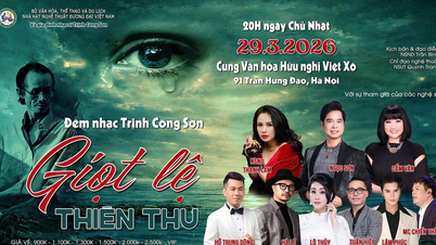 Koncert Trịnh Công Sơn zenész halálának 25. évfordulója alkalmából.