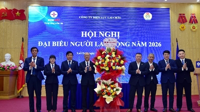 Conferentie van de werknemersvertegenwoordigers van Lai Chau Power Company 2026