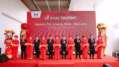 Honda Quang Ninh – Ha Long ouvre officiellement ses portes : un nouveau standard pour les services automobiles dans la région du Nord-Est.
