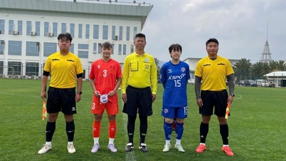 Vietnams U20-landslag for kvinner vant 2-0 mot KSPO kvinneklubb (Sør-Korea).