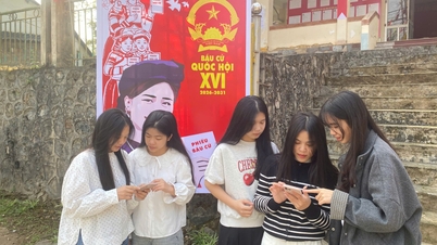 Unga väljare ser fram emot nationens stora händelse - Cao Bang Online Newspaper