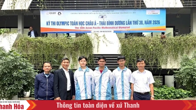 Học sinh Thanh Hóa lọt top 10 thí sinh dẫn đầu APMO 2026 vòng thi tại Việt Nam