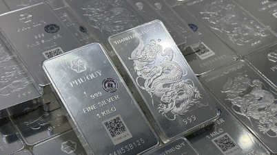 Idag, den 13 mars 2026, "avdunstade" priset på silver med 1,76 miljoner VND/kg.