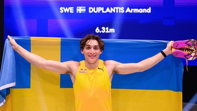 Le super-héros Duplantis s'envole vers les sommets : il bat le record du monde pour la 15e fois.