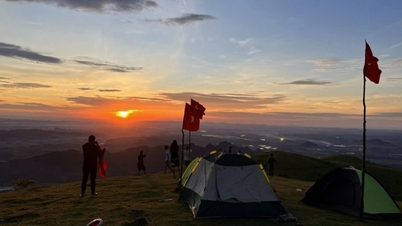 Lung Mi Village: En vakker campingplass med skytitting som minner om Europa blant fjellene og skogene i Thanh Hoa-provinsen.