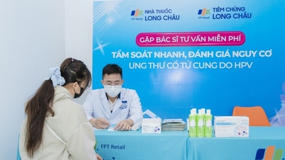 Long Châu provides free HPV screening for hundreds of customers and launches a solution for early detection of cervical cancer risk.