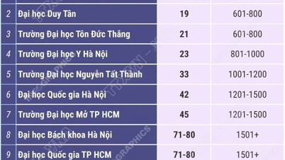11 Vietnamese higher education institutions included in Southeast Asia rankings.