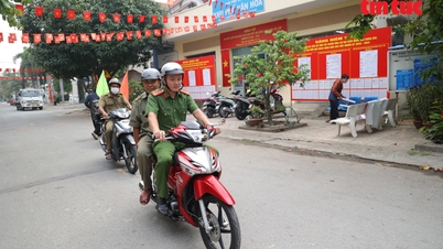 La police de Hô Chi Minh-Ville renforce les mesures de sécurité pour le jour des élections.