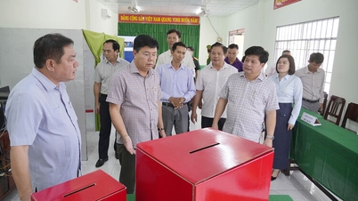 Nguyễn Tien Hai, Giang tartomány párttitkára ellenőrizte a választási előkészületeket Thanh Loc, Chau Thanh és Binh An községekben.