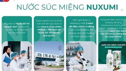 NUXUMI: Affirming a Vietnamese brand with the core value of 'pharmaceutical standards'.