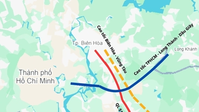 Motorvägen Bien Hoa - Vung Tau: Den mångmiljardbelagda sträckan som förbinder de två stora provinserna och städerna öppnar för trafik i april.