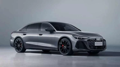 The 2026 Audi A6L is comparable in size to the A8, but costs less than half the price.