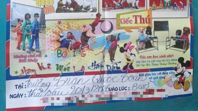El escándalo de la "función de circo en horario escolar, con un precio de 60.000 VND por entrada": se han emitido reembolsos y los estudiantes pueden verla gratis.