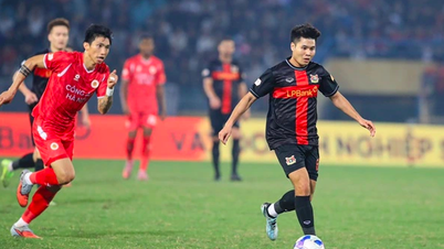 ຕາຕະລາງການແຂ່ງຂັນ V-League ທີ່ໜ້າຕື່ນເຕັ້ນໃນມື້ນີ້: ທີມ Ninh Binh ຈະສູນເສຍໂອກາດທັງໝົດໃນການແຂ່ງຂັນຊິງແຊ້ມ ຖ້າພວກເຂົາເສຍໃຫ້ກັບທີມ CAHN FC.