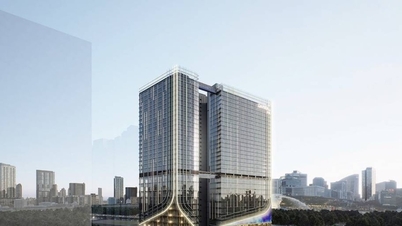 Hanoi: Budowa 30-piętrowego bliźniaczego budynku Capital One na południu miasta nabiera tempa.
