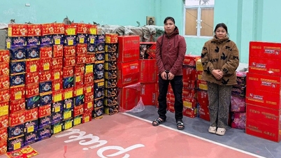 Cảnh sát đặc nhiệm Hà Nội thu hơn 6 tấn pháo nổ Trung Quốc