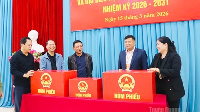 O vice-presidente permanente do Conselho Popular Provincial, Hau Minh Loi, inspecionou os preparativos para as eleições na comuna de Ngoc Duong, no distrito eleitoral de Ha Giang 1 e no distrito eleitoral de Ha Giang 2.
