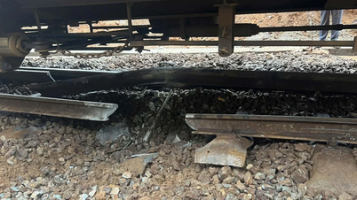 Goederentrein ontspoort op Hai Van Pass, waardoor het noord-zuidspoor is lamgelegd.