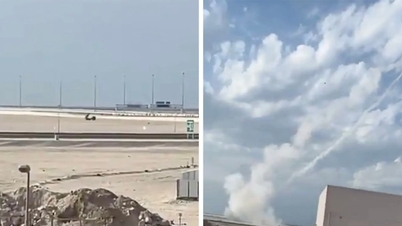 Une vidéo montre pour la première fois des missiles tirés depuis Bahreïn vers l'Iran.