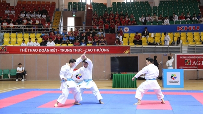 Mais de 500 jovens praticantes de artes marciais competiram no Torneio de Karatê de Clubes da Região Norte, realizado em Hai Phong.