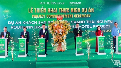 Oficjalne rozpoczęcie projektu hotelu Route Inn Grand Thai Nguyen
