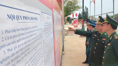 Hai Phong: Wähler in der Sonderzone Bach Long Vi haben vorzeitig ihre Stimmen abgegeben.