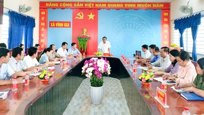 Wiceprzewodniczący Rady Ludowej Prowincji An Giang, Giang Van Phuc, zapoznał się ze stanem przygotowań do wyborów w gminach Vinh Gia, O Lam, An Cu i Ba Chuc.