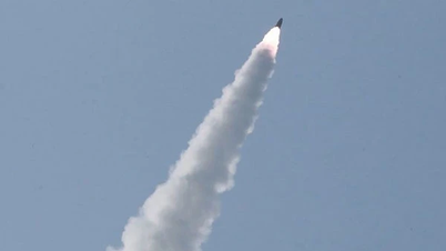Information regarding North Korea's launch of a series of ballistic missiles into the sea.