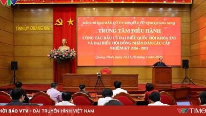 Quang Ninh uvádí do provozu Volební operační centrum.
