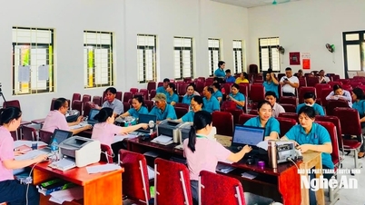 Nghe An: Kredit polisi menunjukkan pertumbuhan yang kukuh sejak awal tahun ini.