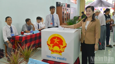 អ្នកបោះឆ្នោតជិត ៣,១ លាននាក់នៅក្នុងខេត្តដុងថាបបានទៅបោះឆ្នោតដោយក្តីរំភើប។