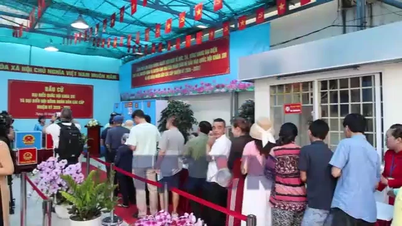 Les électeurs de Hô Chi Minh-Ville se sont rendus aux urnes avec enthousiasme.