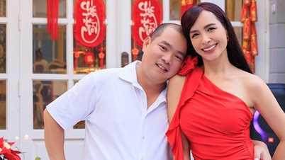 Artist couple Minh Khang and Thúy Hạnh own a 200m2 villa.