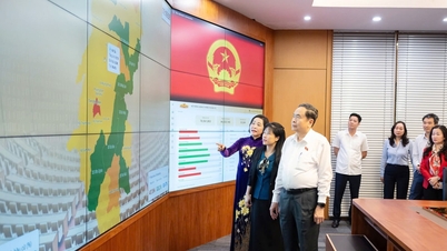 Actualización sobre la participación electoral: A las 14:00 horas, Lao Cai sigue liderando el país con una participación electoral del 98,12%.