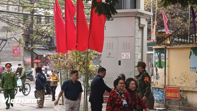 Kota Hanoi: Lalu lintas lancar dan aman pada hari pemilihan.