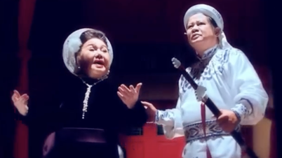 Les téléspectateurs partagent un clip de Ngoc Giau et Thanh Nam chantant « Tieng Trong Me Linh » (Le tambour de Me Linh).