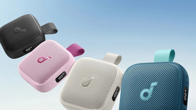 Den bærbare høyttaleren Soundcore Boom Go 3i har et superbærbart og slitesterkt design.