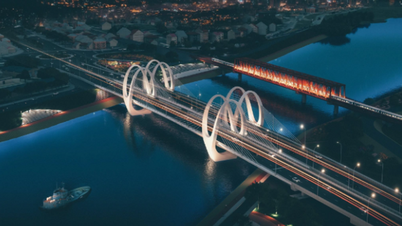 Hanói: A nova Ponte Duong, com um custo de 1,8 trilhão de VND, deverá ser concluída até o final de junho de 2026.