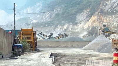Ninh Binh refuerza la gestión estatal para garantizar la explotación y el uso eficientes de los recursos minerales.