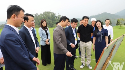De voorzitter van het Provinciaal Volkscomité, Vuong Quoc Tuan, inspecteerde en gaf leiding aan de uitvoering van het project in de gemeenten Tan Cuong en Thanh Cong.