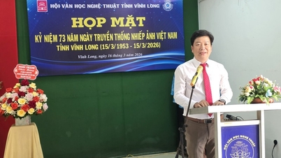 Họp mặt kỷ niệm 73 năm ngày truyền thống Nhiếp ảnh Việt Nam