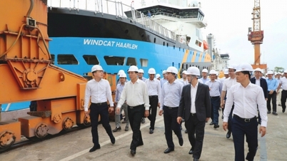 Az Építésügyi Minisztérium küldöttsége felmérést végez Quang Ninh tartományban.
