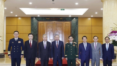 Generalsekretär To Lam empfängt die Minister für Auswärtige Angelegenheiten, Nationale Verteidigung und Öffentliche Sicherheit Chinas.