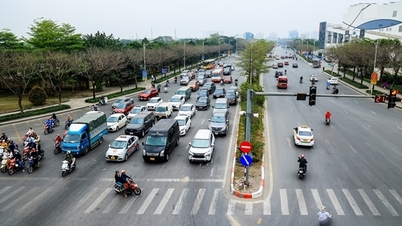 Hanoi eltorlaszolja a Co Linh-Dam Quang Trung kereszteződést az aluljáró építése miatt.